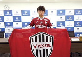 サッカー部（男子）・４年次生 泉柊椰選手 J1ヴィッセル神戸入団会見レポート